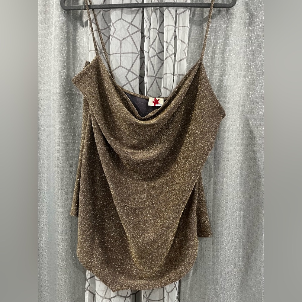 NEW! Glitter Accent Top